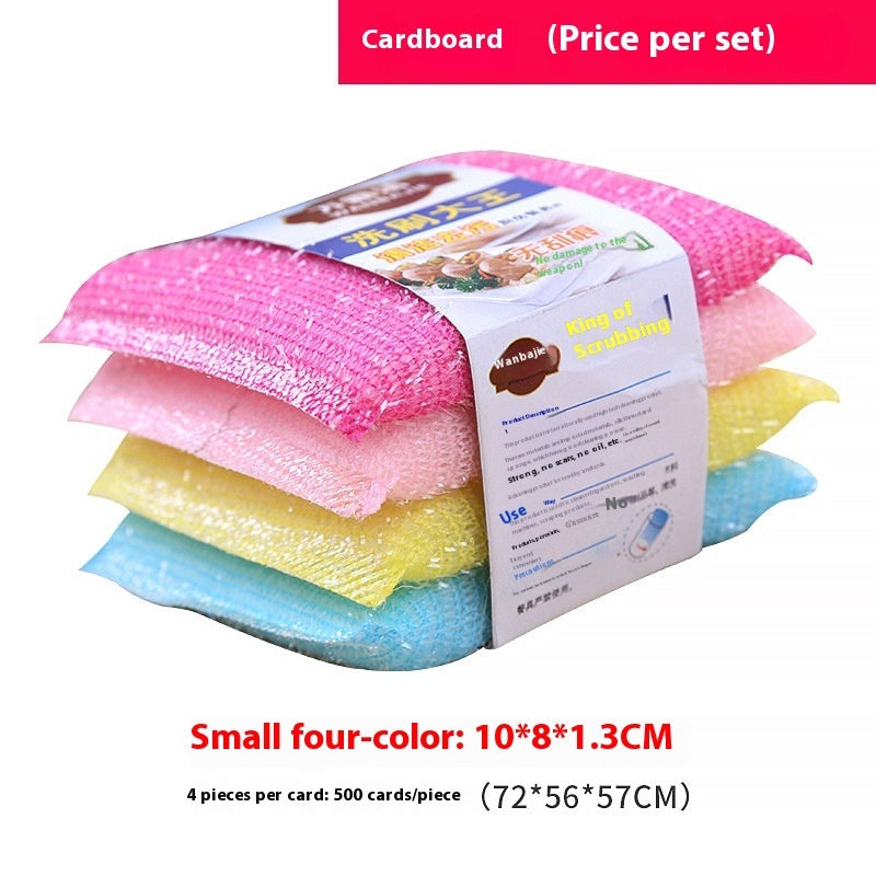 Kitchen Supplies Sponge Dishwashing Brush