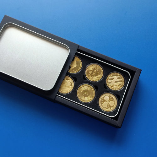 Bitcoin Commemorative Coin Btc Physical Digital