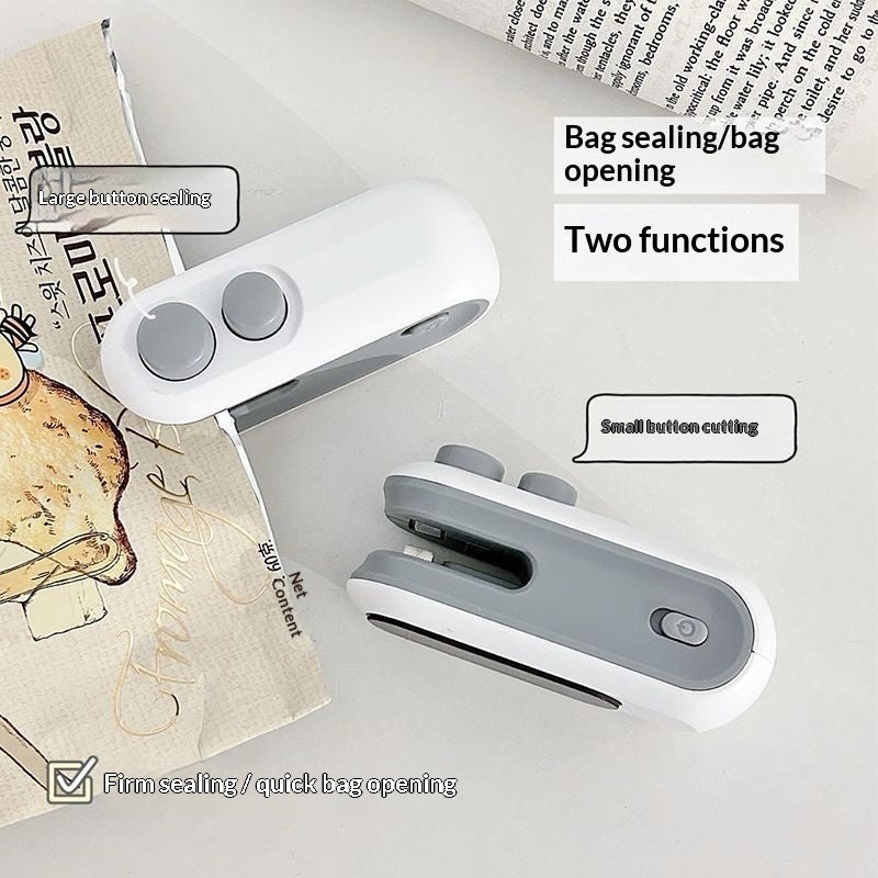 Mini Sealing Machine Snack Sealer Food-grade Plastic