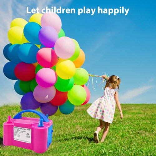 13000pa Electric Balloon Inflator With Dual Nozzle Party Air Blower Xmas UK